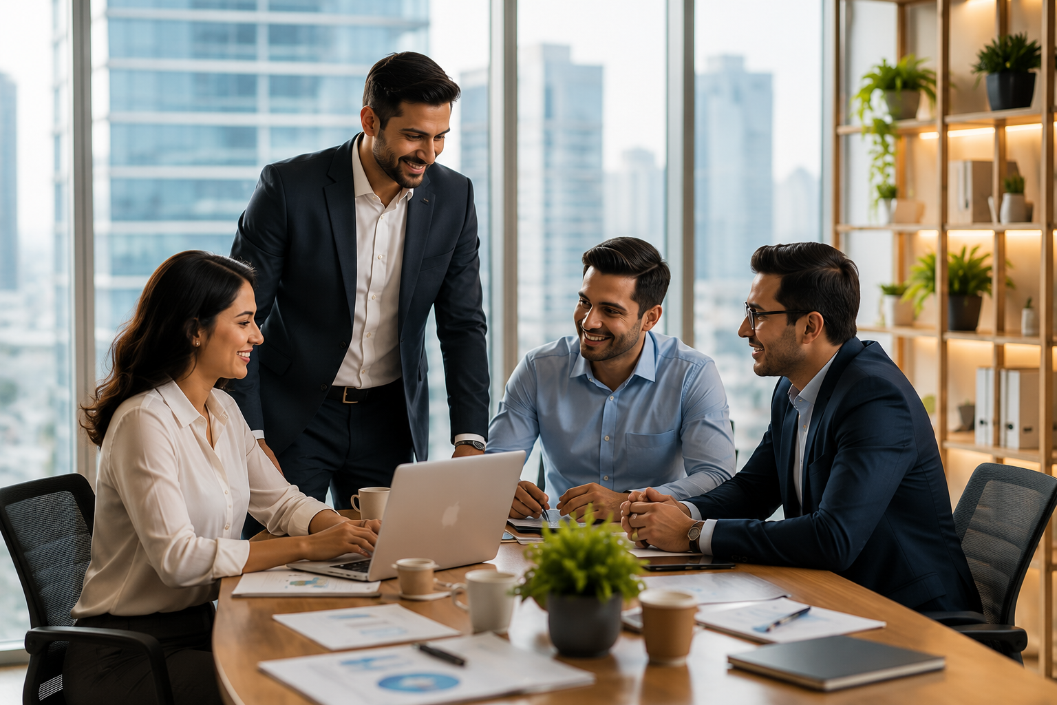 Digital Fin Serve financial advisory team